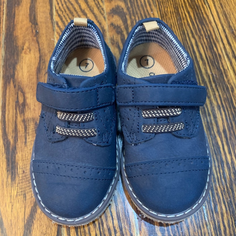 cat and jack navy dress shoe